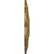 Ekena Millwork Rotherham Ceiling Medallion (Fits Canopies up to 3 1/2"), 18"OD x 3 1/2"ID x 1 1/2"P, Gold CM17ROGLS - alternate 3